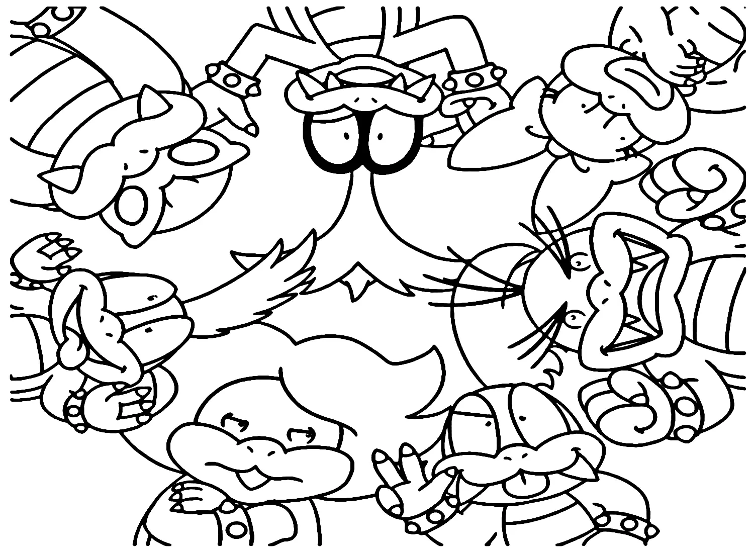 Desenhos de Koopalings Para Colorir 21