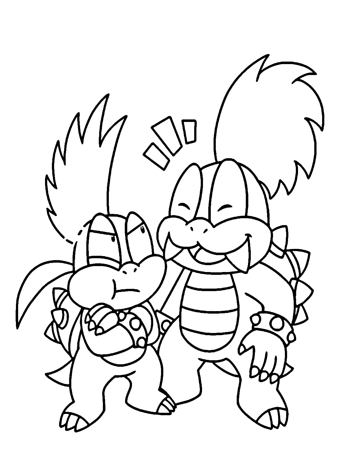 Desenhos de Koopalings Para Colorir 24