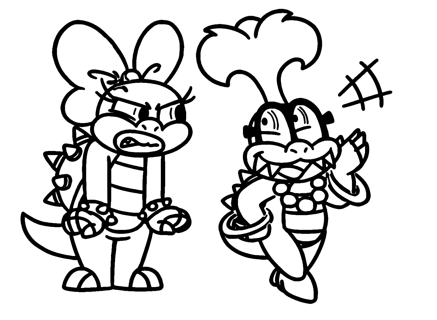 Desenhos de Koopalings Para Colorir 30