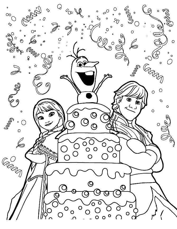Kristoff Para Colorear 29