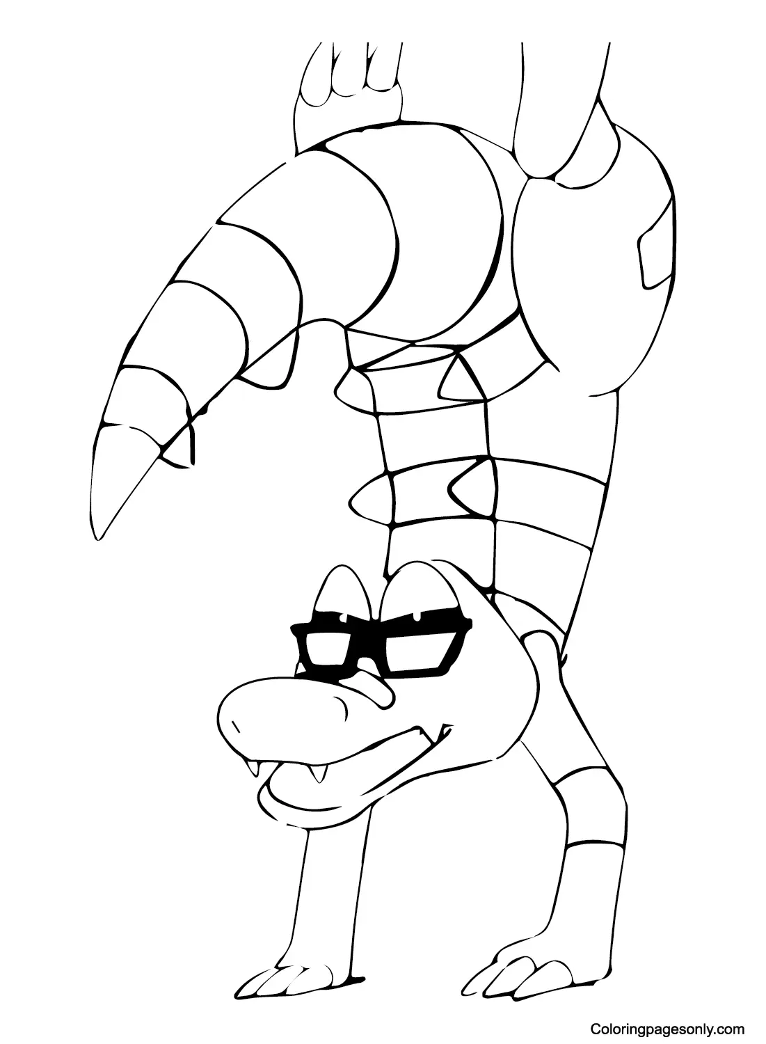 Krookodile Coloring Pages 11
