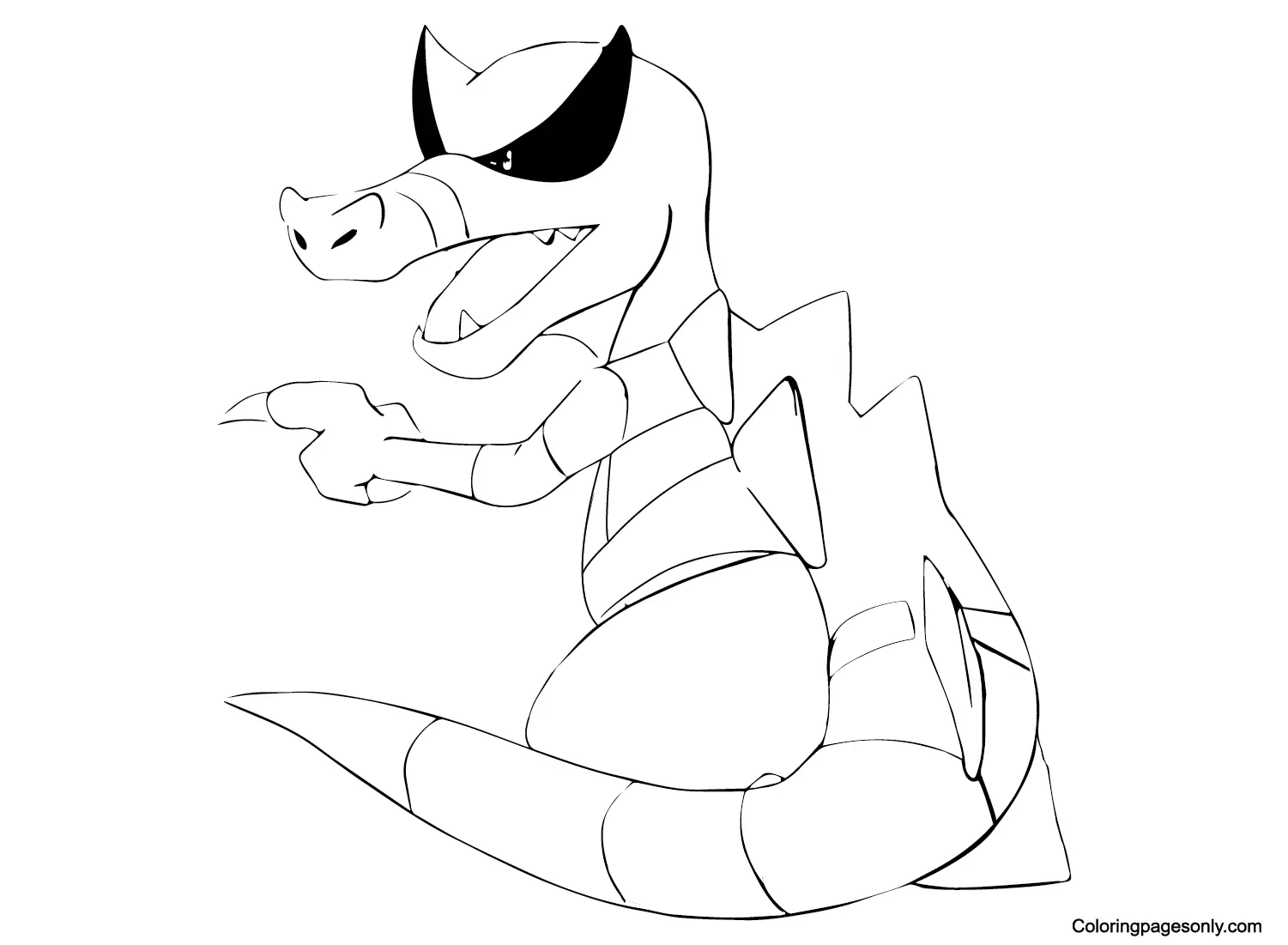 Krookodile Coloring Pages 12