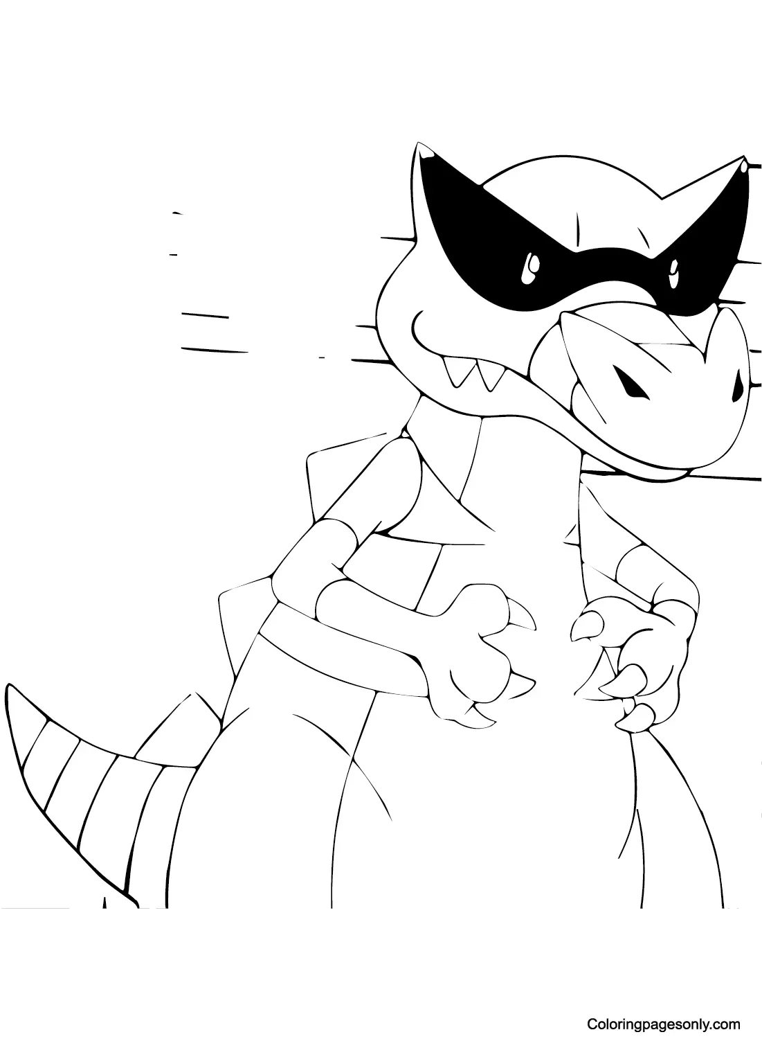 Krookodile Coloring Pages 17