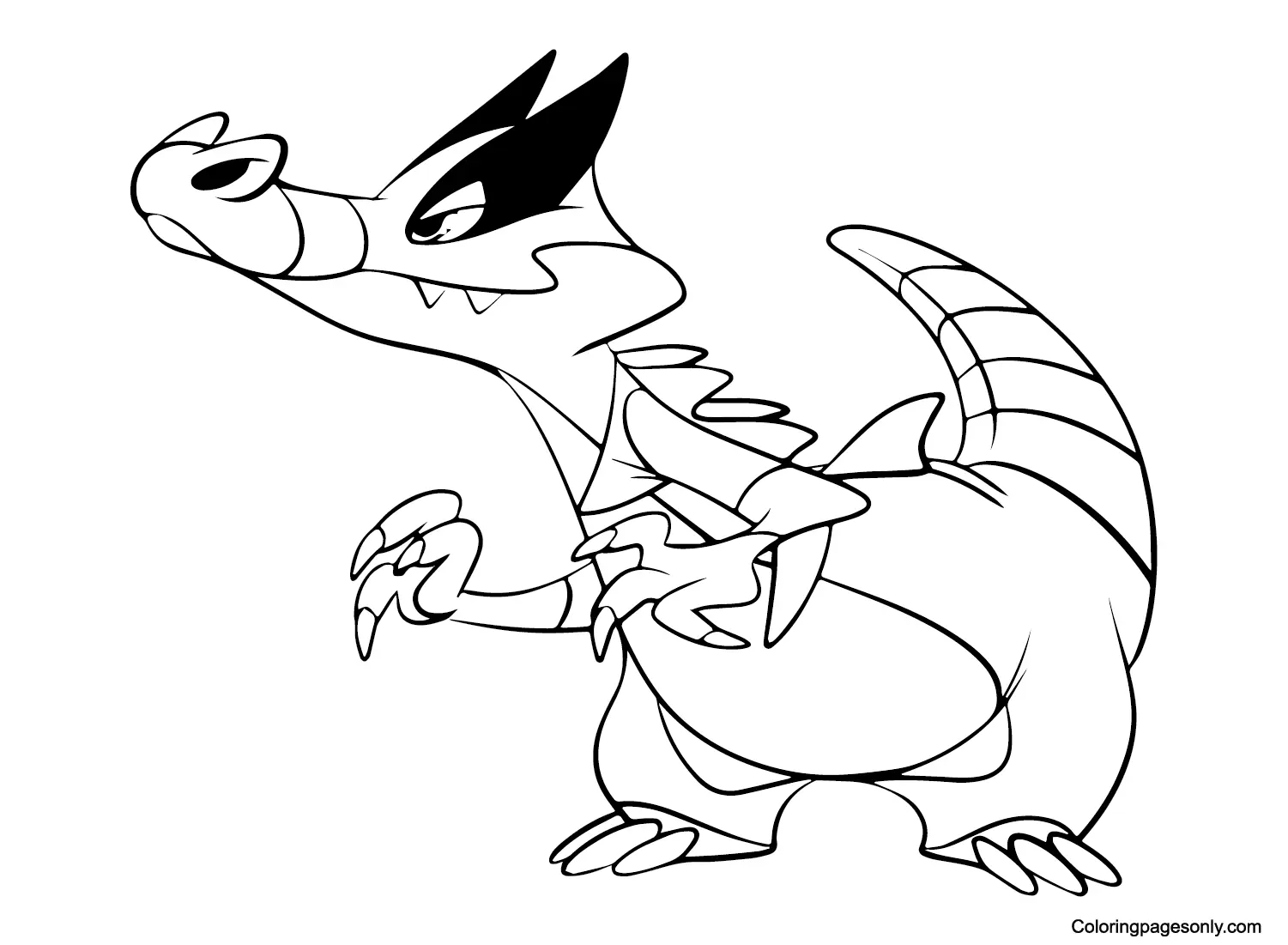 Krookodile Coloring Pages 4