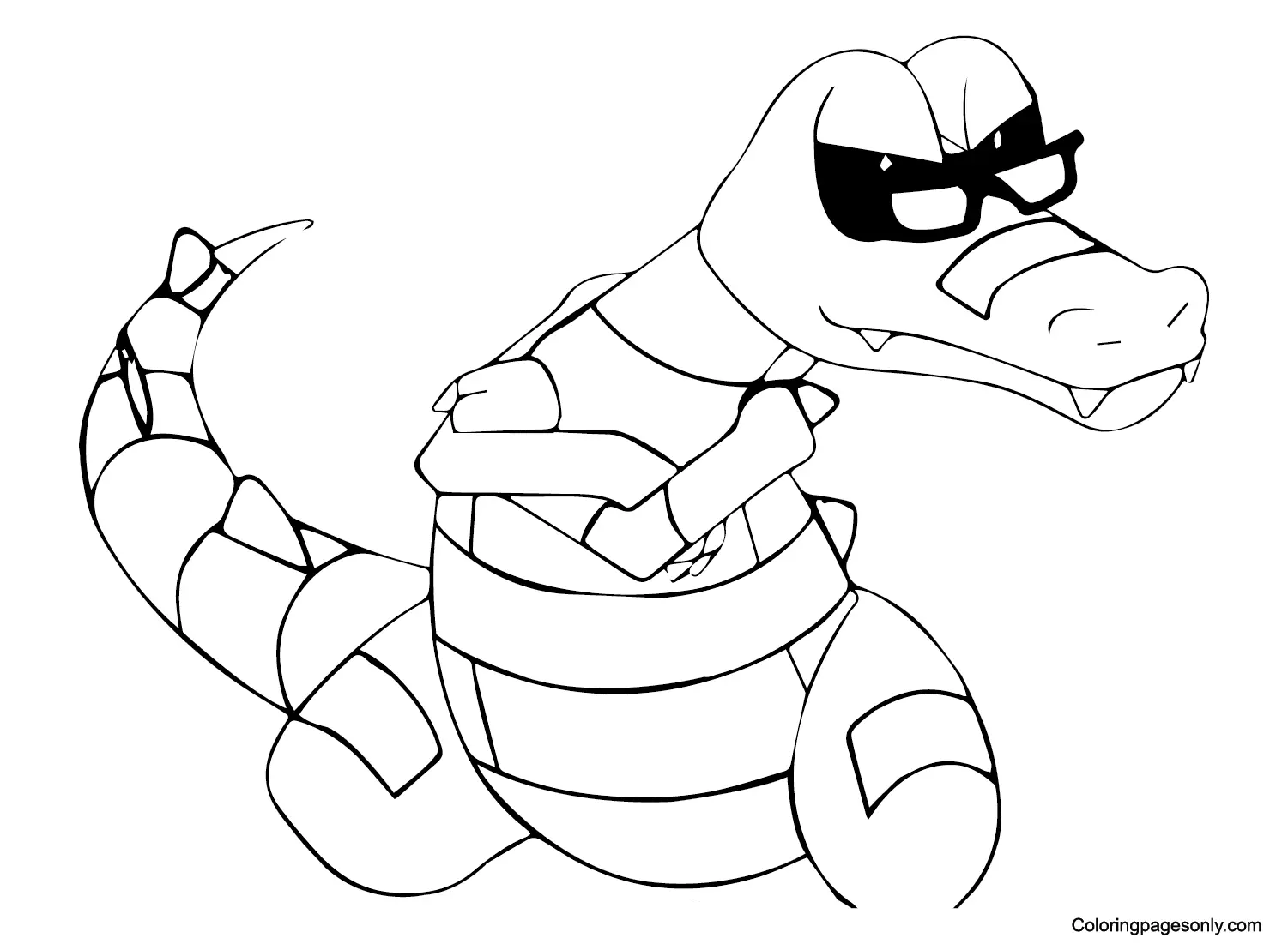 Krookodile Coloring Pages 6