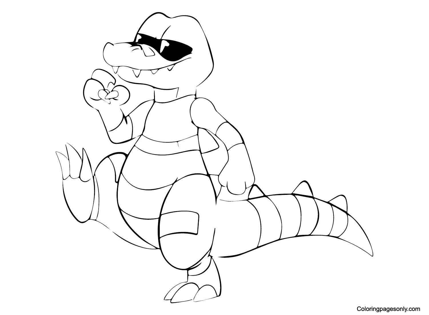 Krookodile Coloring Pages 8