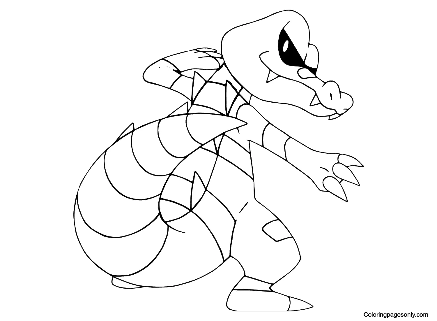 Krookodile Coloring Pages 9