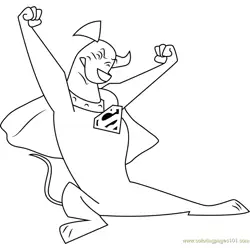 Krypto Coloring Pages 12