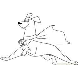 Krypto Coloring Pages 5