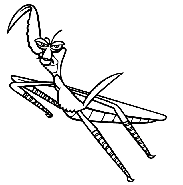 Kung Fu Panda Coloring Pages 58