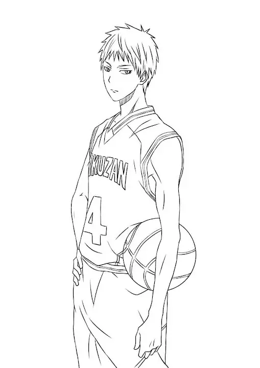 Kuroko No Basket Ausmalbilder 12