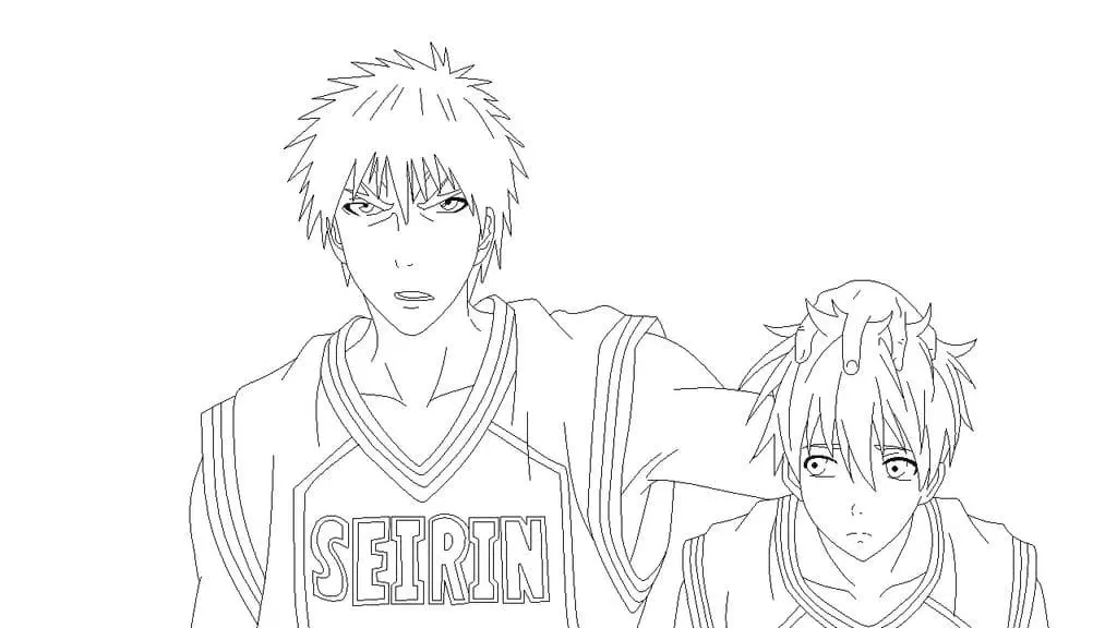 Kuroko No Basket Ausmalbilder 27