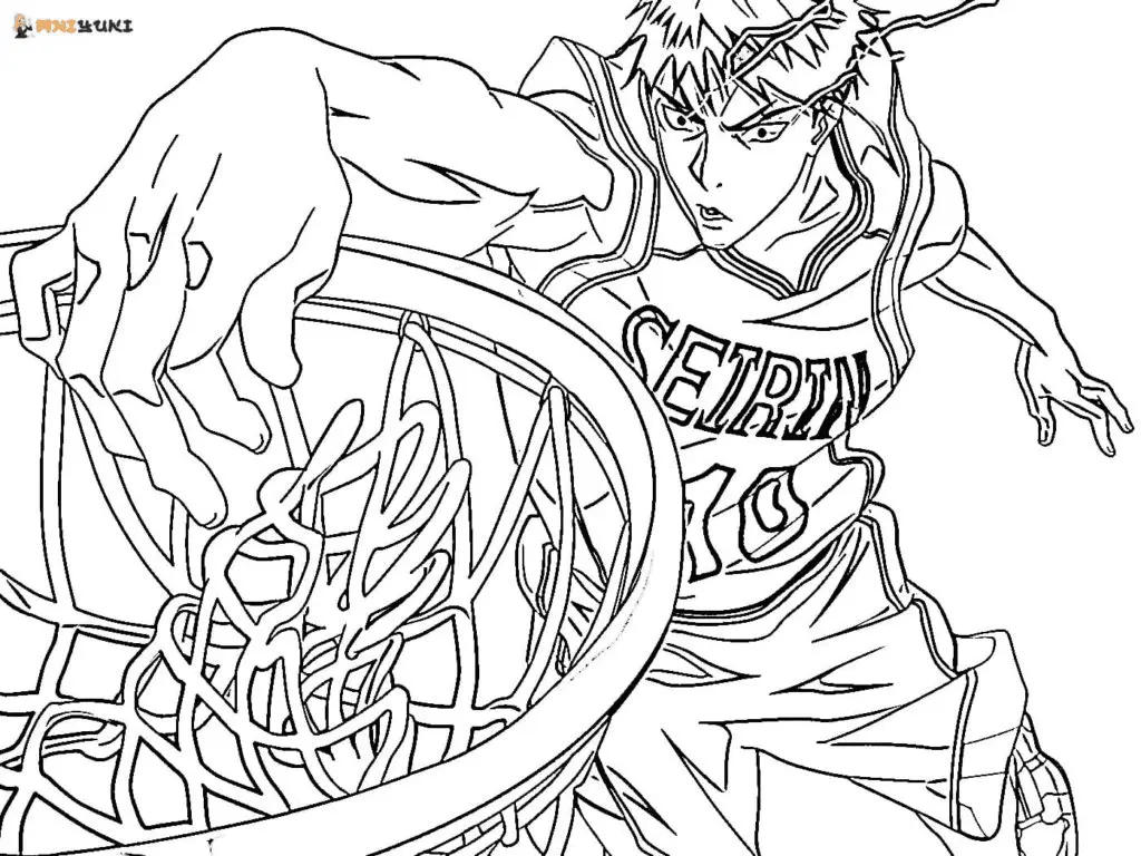 Kuroko No Basket Ausmalbilder 3