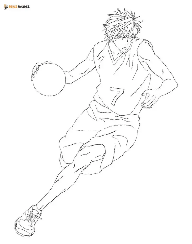 Kuroko No Basket Ausmalbilder 30