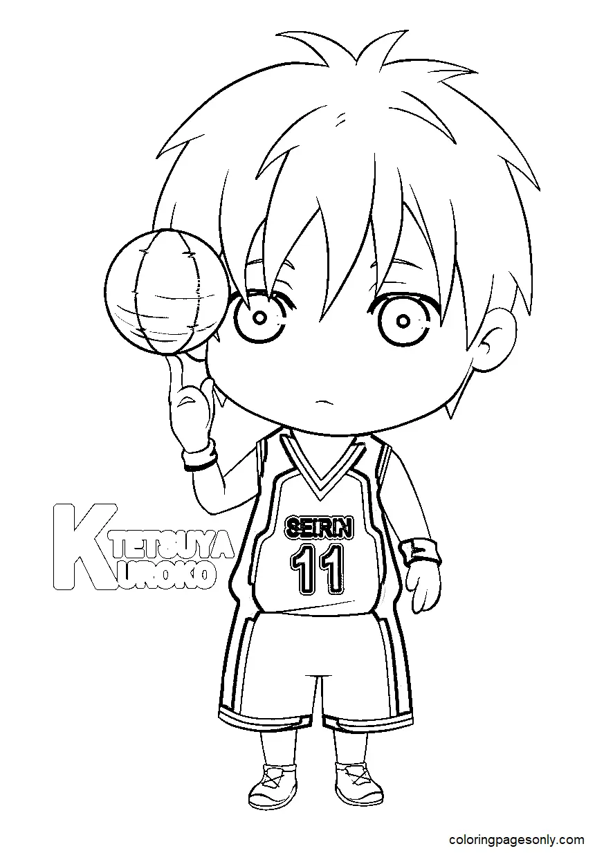 Kuroko No Basket Ausmalbilder 6