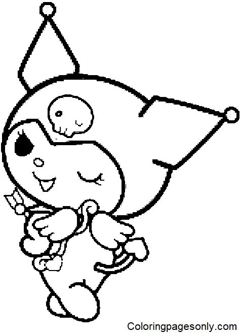 Kuromi Coloring Pages 28