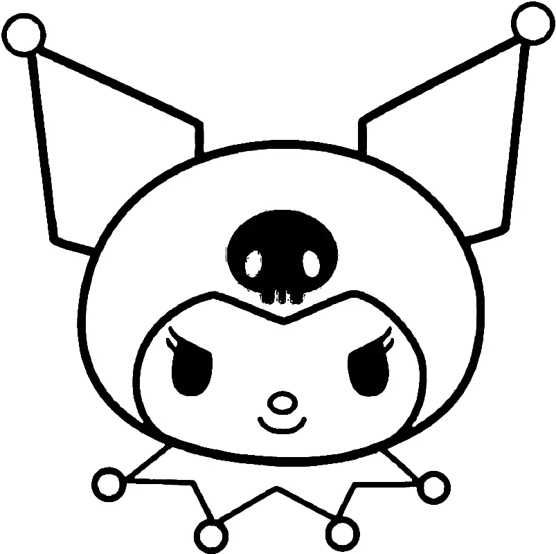 Kuromi Coloring Pages 30