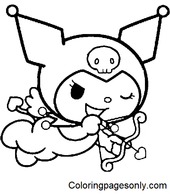 Kuromi Coloring Pages 35