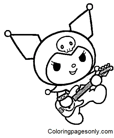 Kuromi Coloring Pages 40