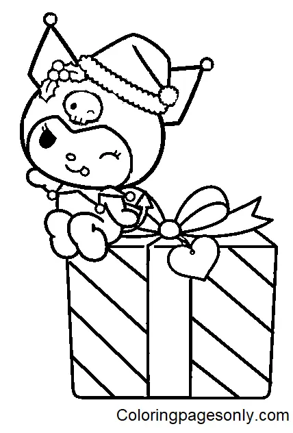 Kuromi Coloring Pages 42