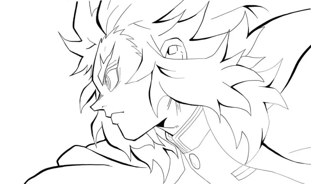 Kyojuro Rengoku Ausmalbilder 13