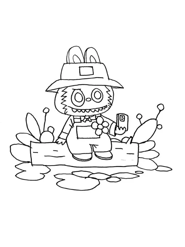 Labubu Coloring Pages 22