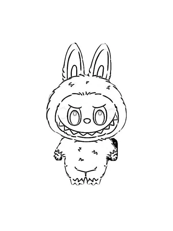 Labubu Coloring Pages 35
