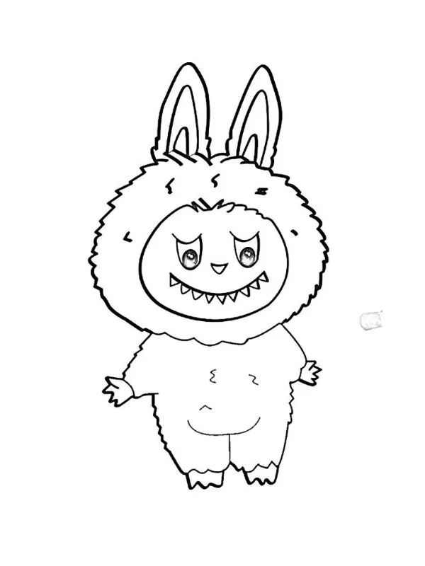 Labubu Coloring Pages 48