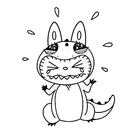 Labubu Coloring Pages 9