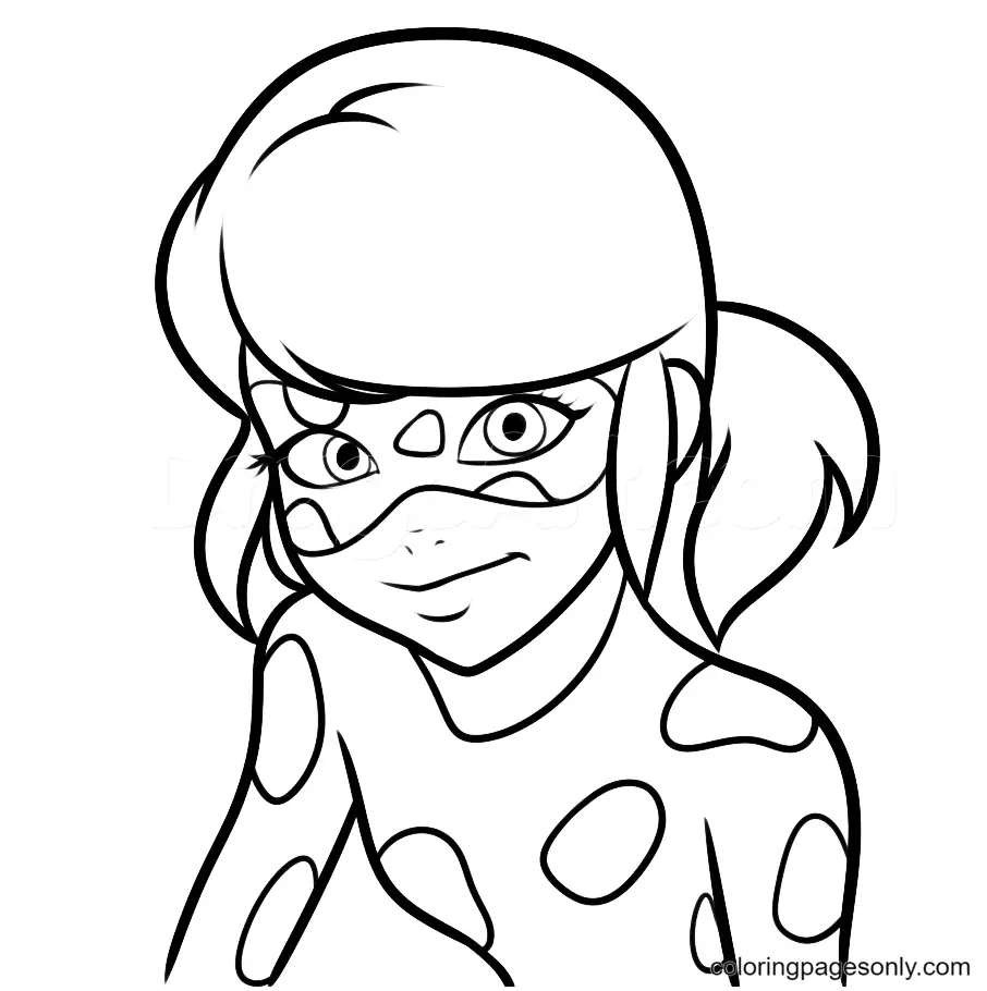 Ladybug and Cat Noir Coloring Pages 3