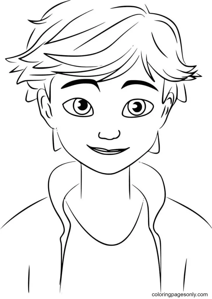 Ladybug and Cat Noir Coloring Pages 31