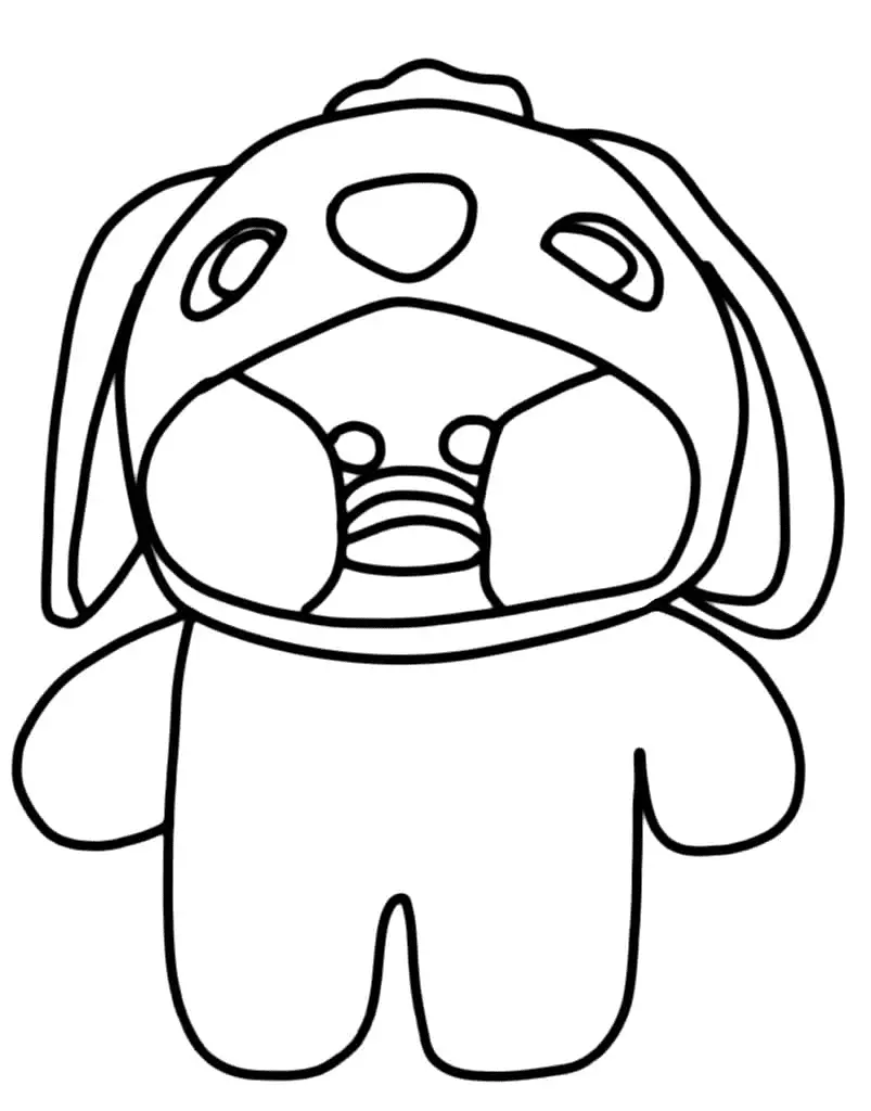 LalaFanfan Duck Coloring Pages 17