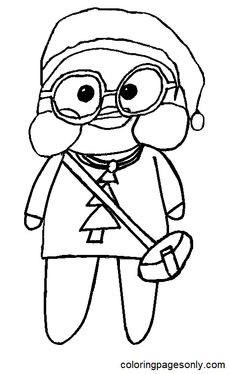 LalaFanfan Duck Coloring Pages 24
