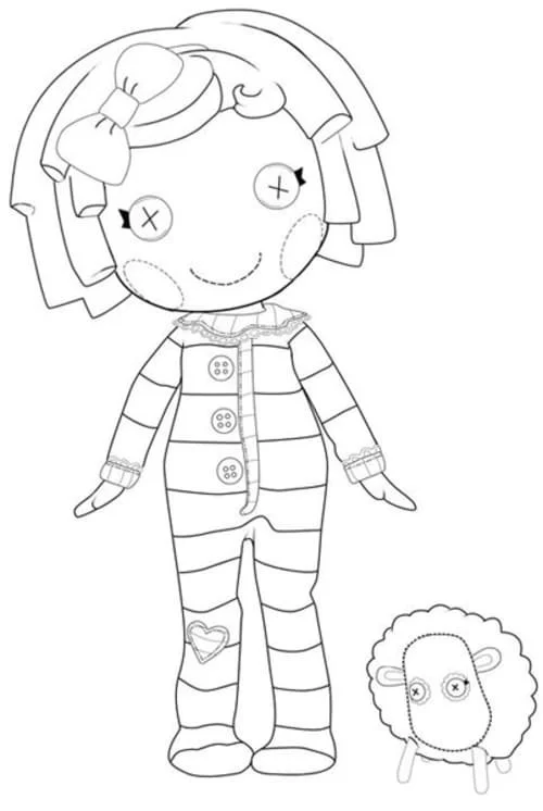 Lalaloopsy Coloring Pages 32