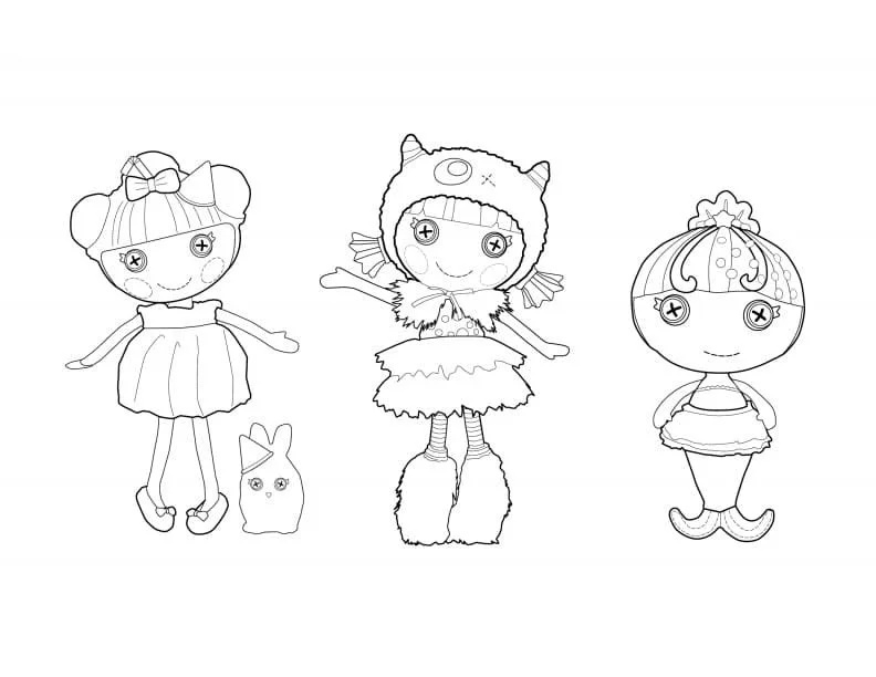 Lalaloopsy Coloring Pages 65