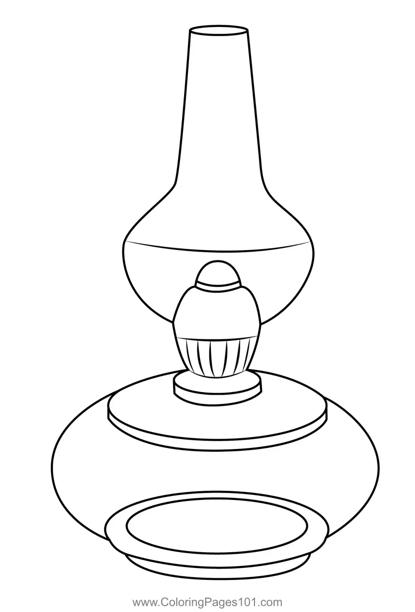 Lamps Coloring Pages 10