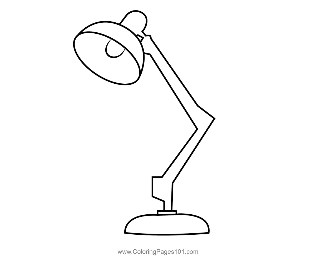Lamps Coloring Pages 7