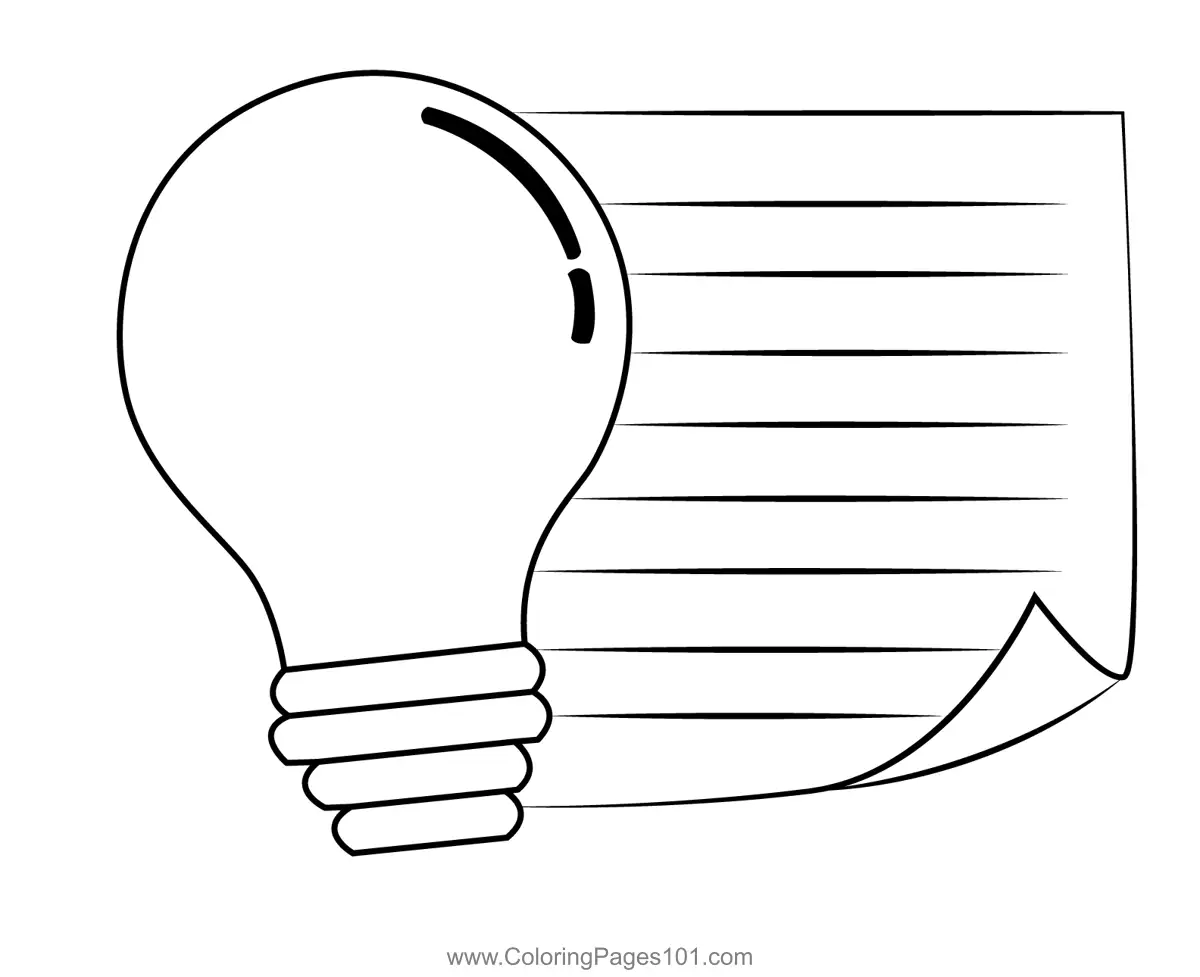Lamps Coloring Pages 8