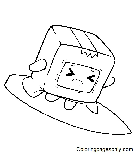 Lankybox Para Colorear