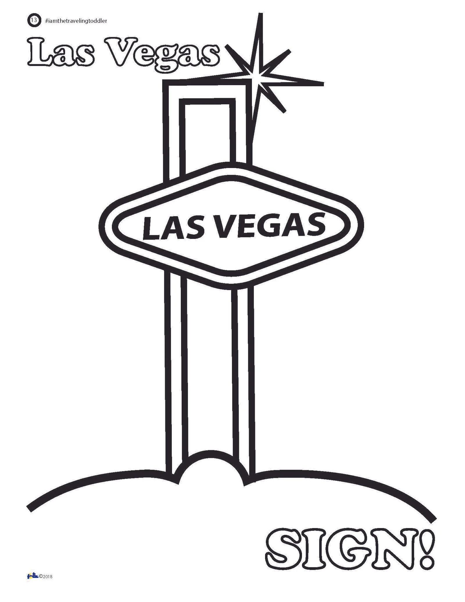 Las Vegas Coloring Pages 6