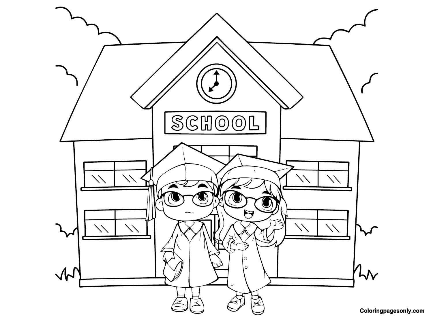 Last Day of School Coloring Pages 17