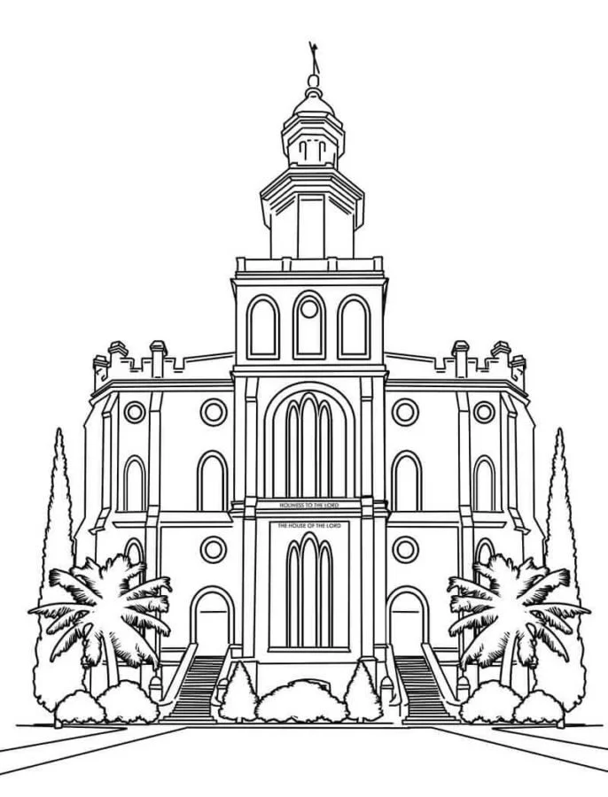 LDS Coloring Pages 13