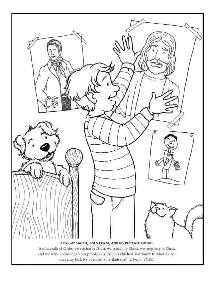 LDS Coloring Pages 24