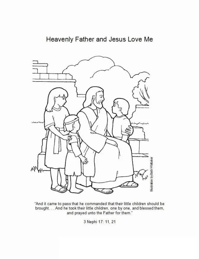 LDS Coloring Pages 27