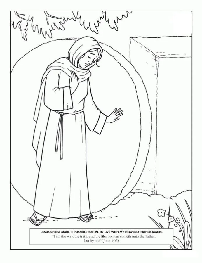LDS Coloring Pages 31