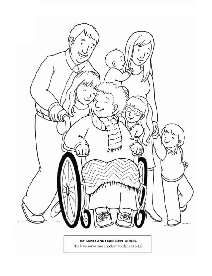 LDS Coloring Pages 45