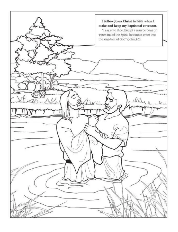 LDS Coloring Pages 57