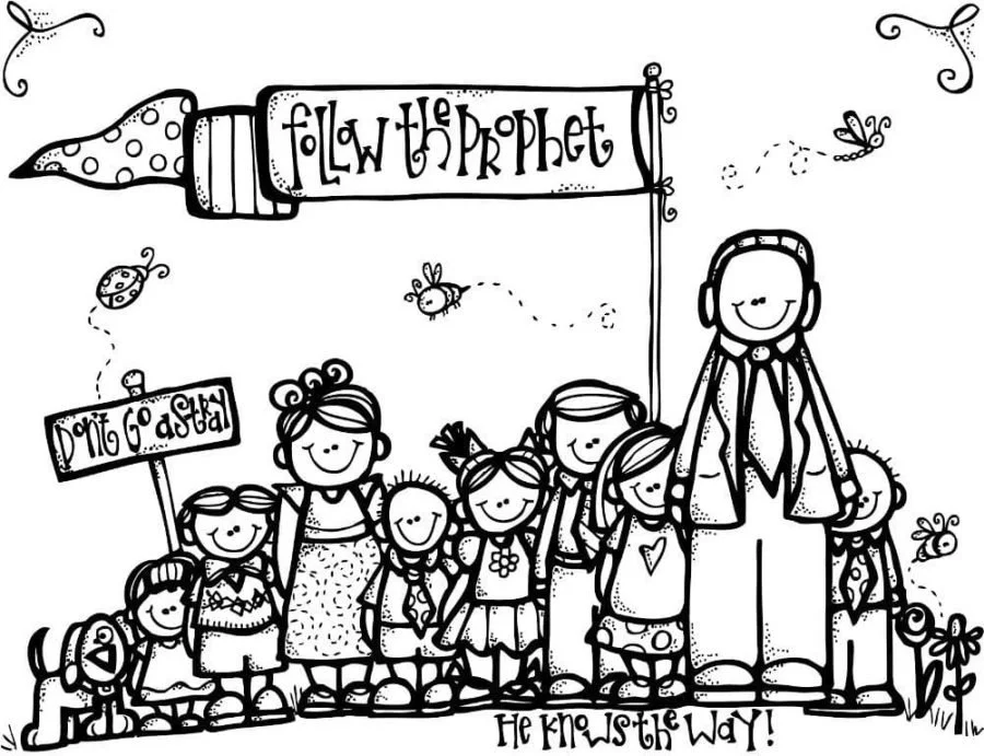 LDS Coloring Pages 62