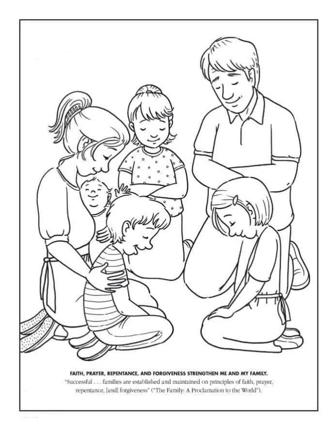 LDS Coloring Pages 9