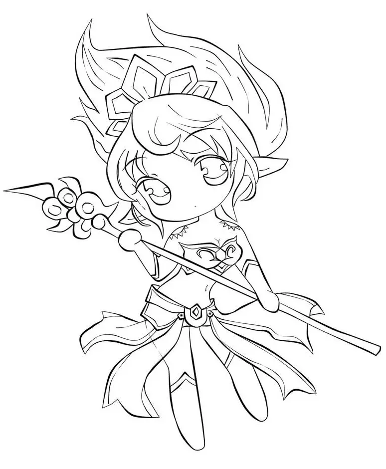League of Legends Coloring Pages 10